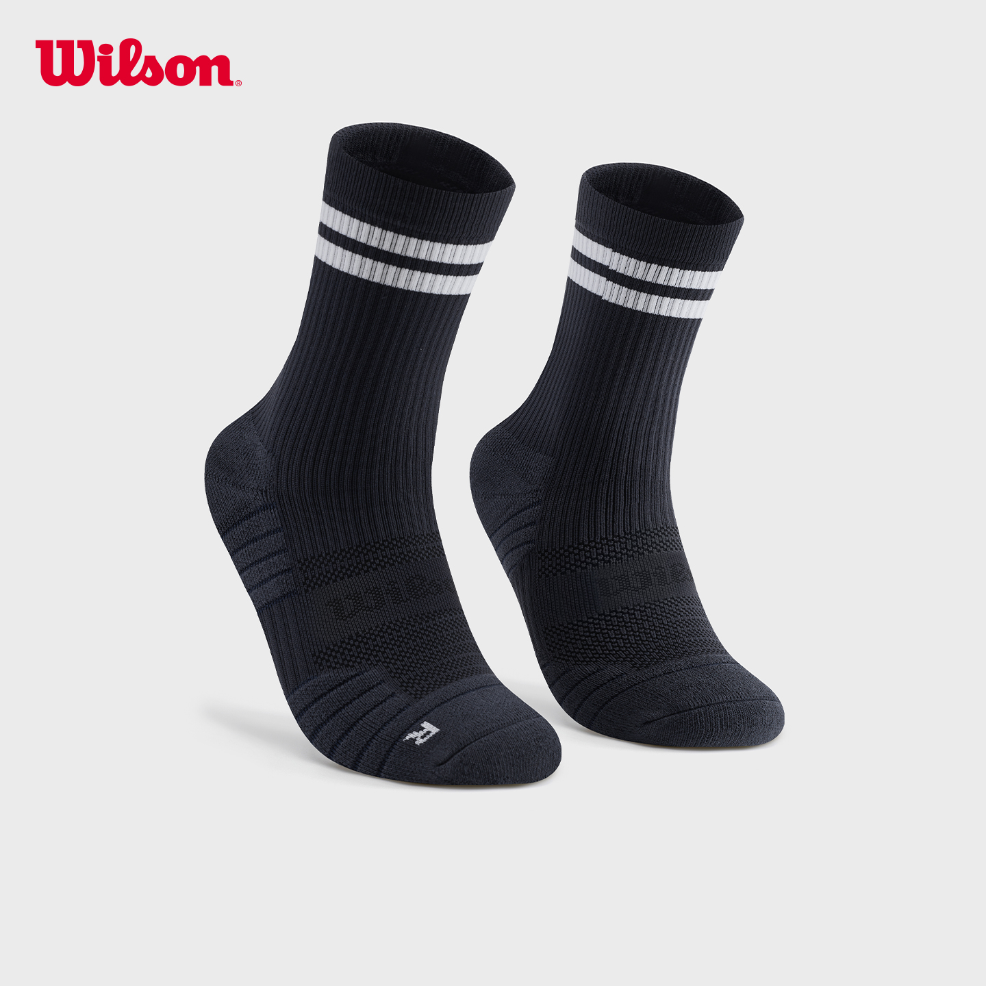 Wilson威尔胜官方新款Performance运动抗菌袜高腰袜WU20036532