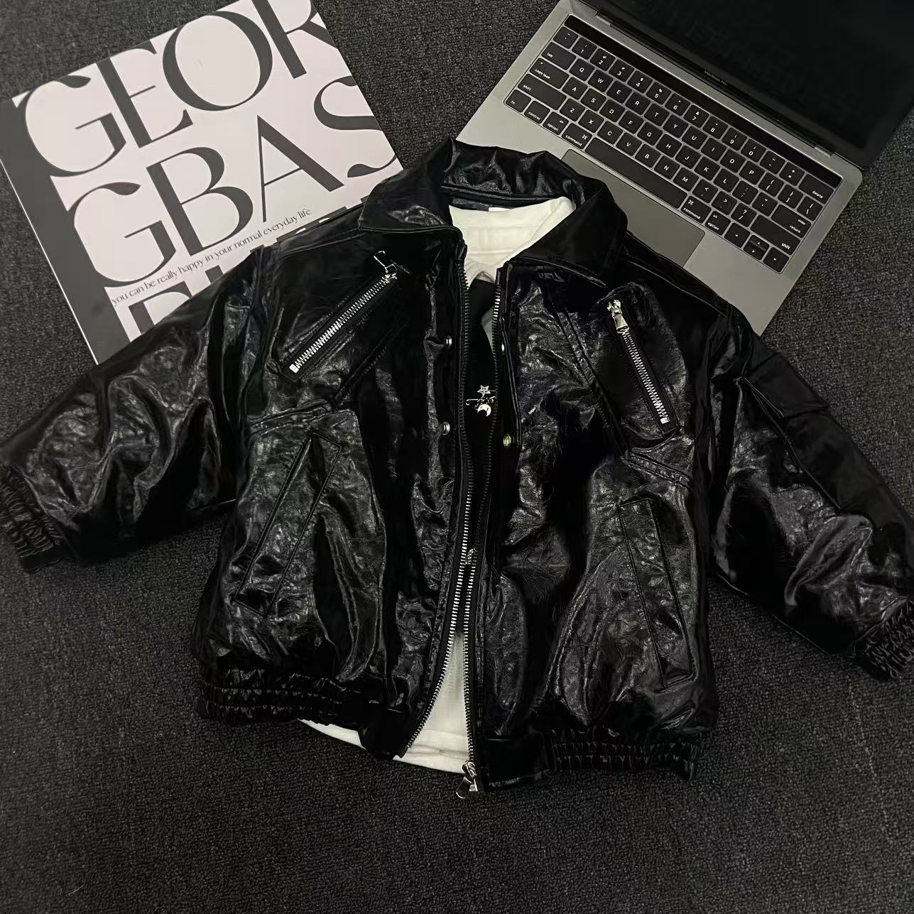 【棉逗熊品牌】男童韩版冬季休闲男童百搭酷帅外套-17961