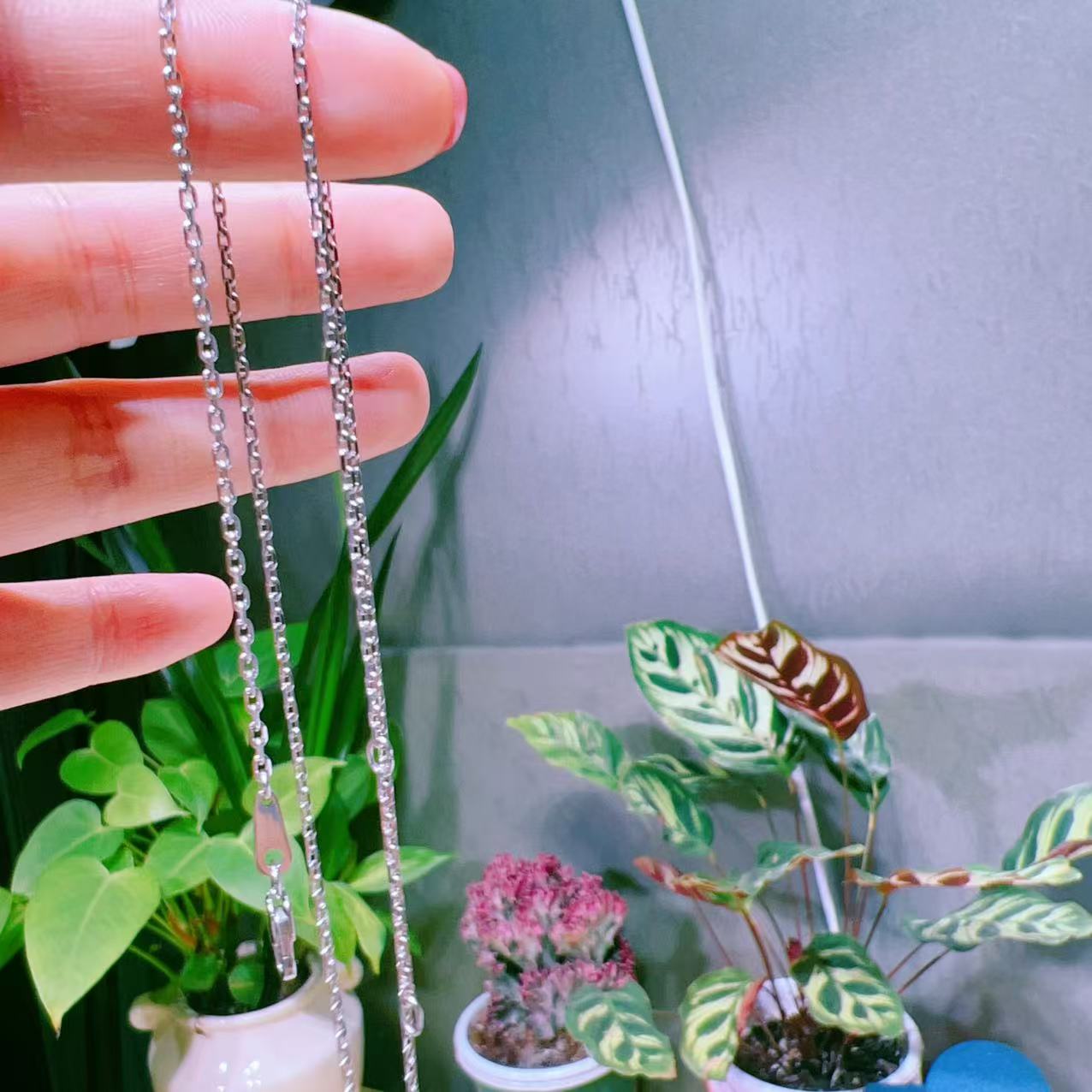 铂金Pt950项链   5.82克