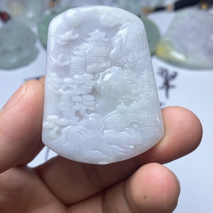 颈饰未镶嵌翡翠翡翠