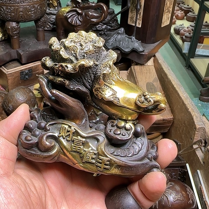 铜器办公室茶室摆件