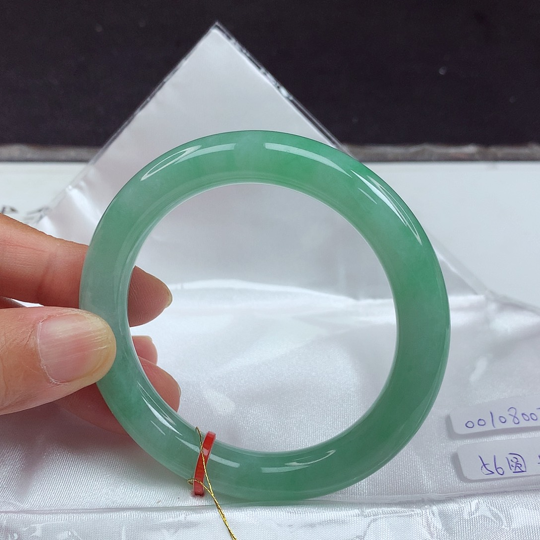 未镶嵌手镯翡翠56圈0711