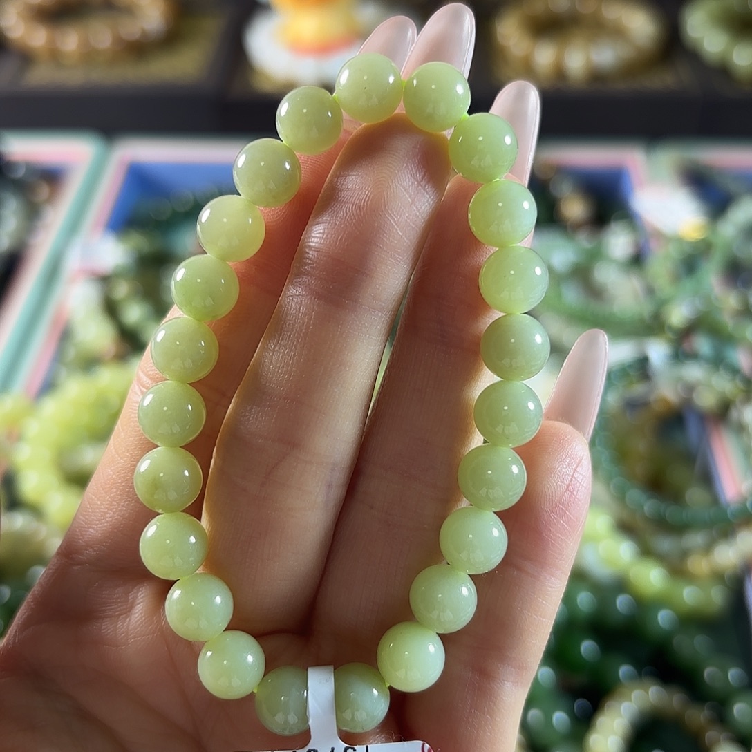 和田玉未镶嵌手链67