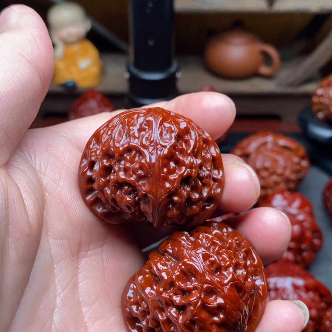 吊坠文玩核桃浮**生39宫灯