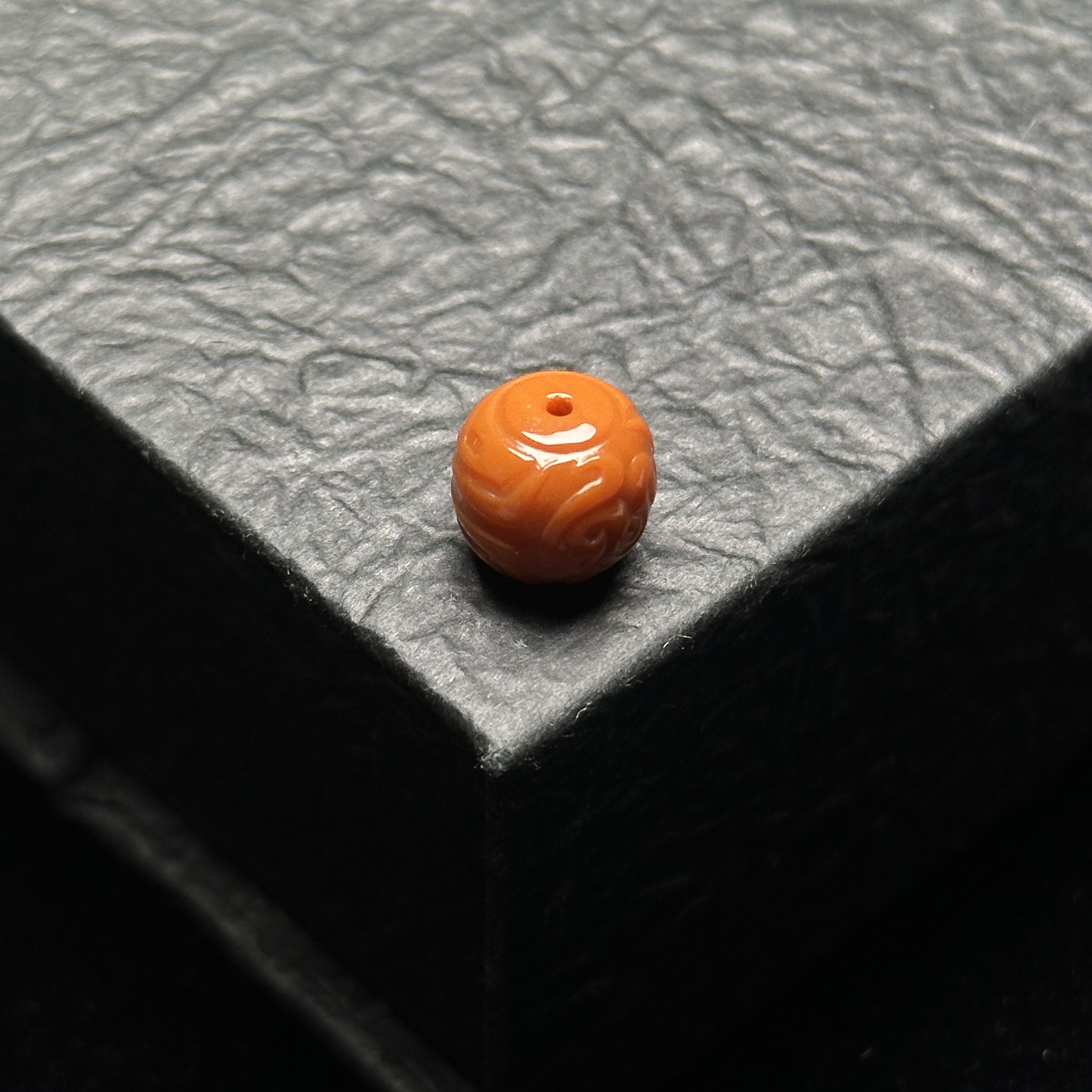 南红博古文雕刻老型 10.3✖️9.8 全品无暇