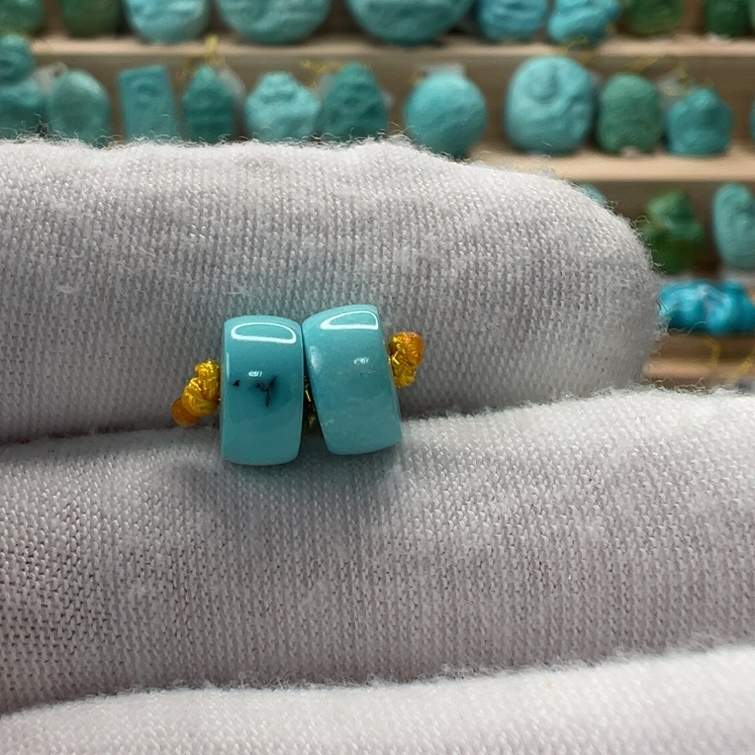 未镶嵌绿松石直切珠8.2mm