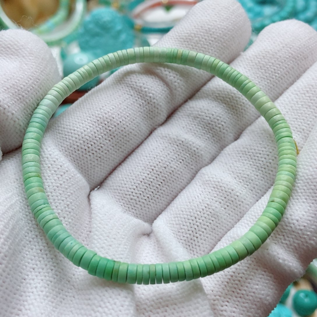 绿松石珠子未镶嵌