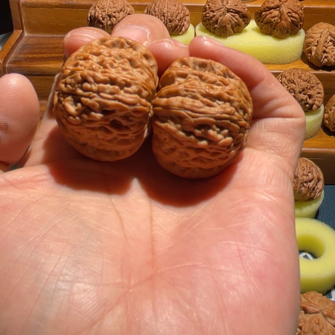 吊坠文玩核桃37全品球白