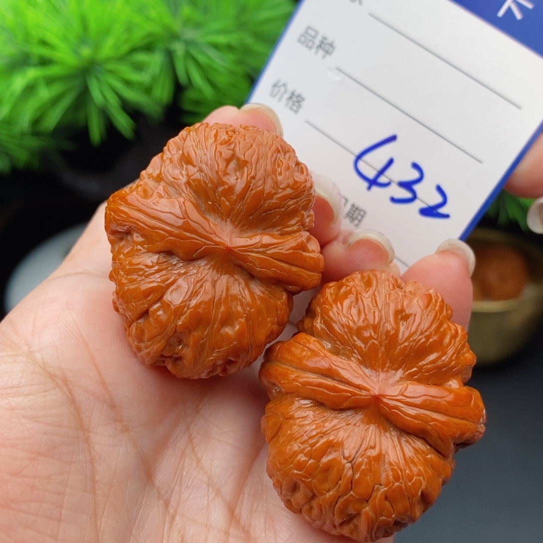 文玩核桃把件40元宝432