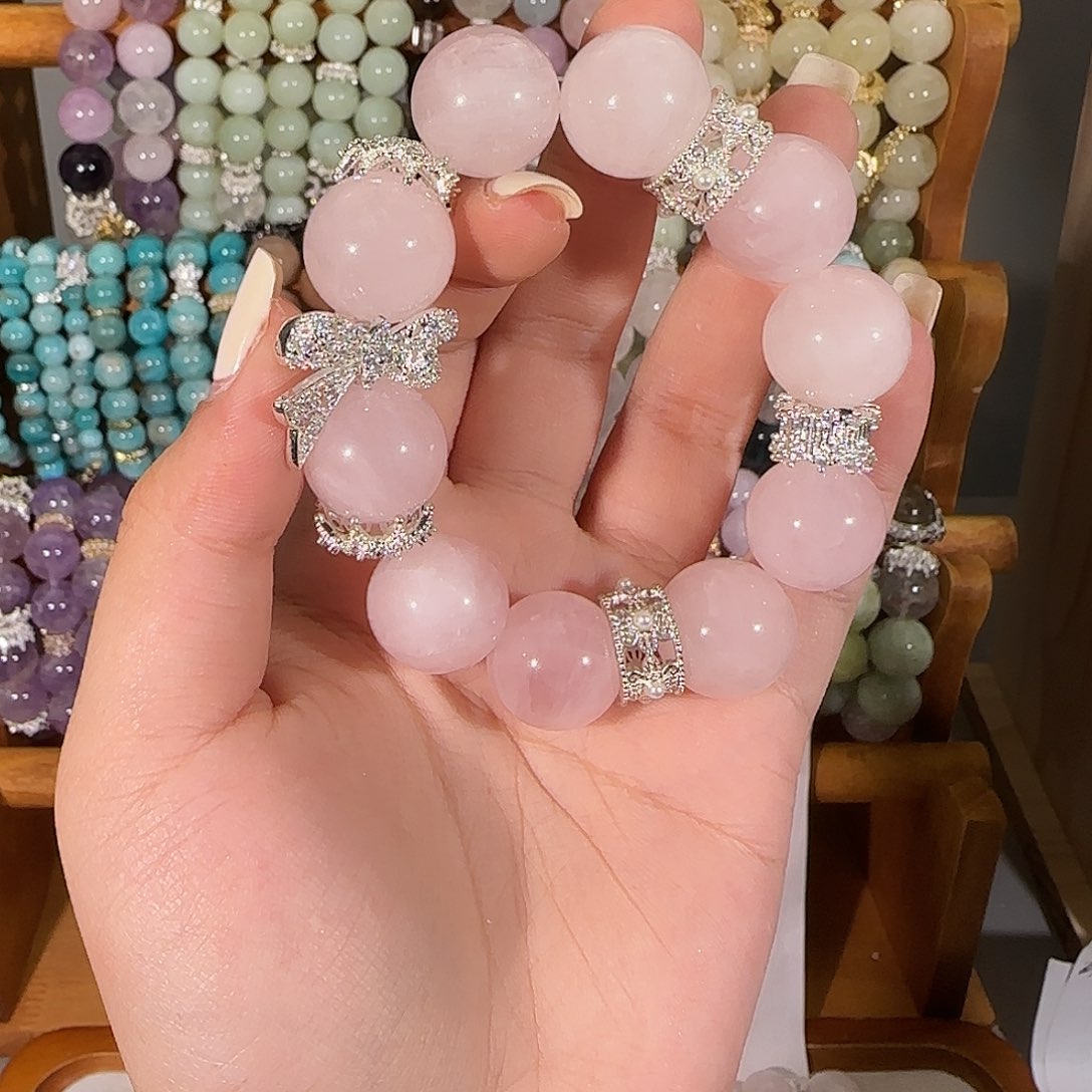 烟晶手链未镶嵌哈哈