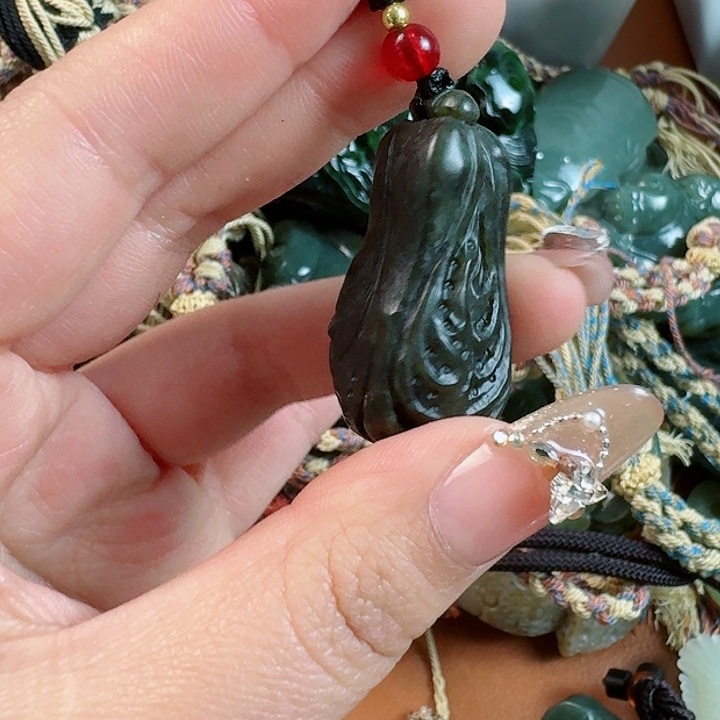 和田玉把件未镶嵌