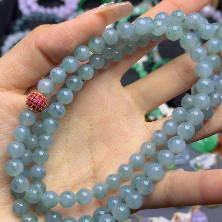 翡翠手链未镶嵌翡翠