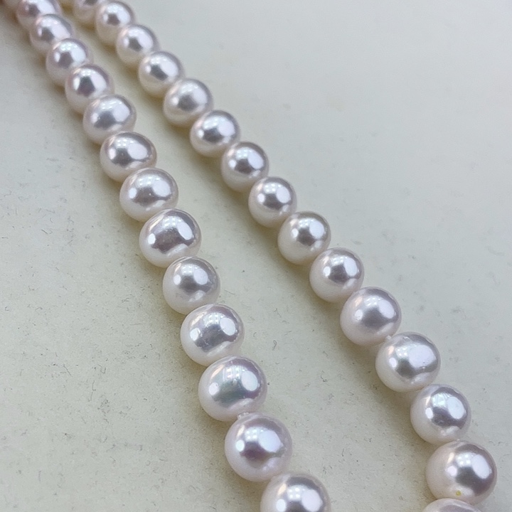 淡水珍珠颈饰银S925镶嵌9➕极光炫彩