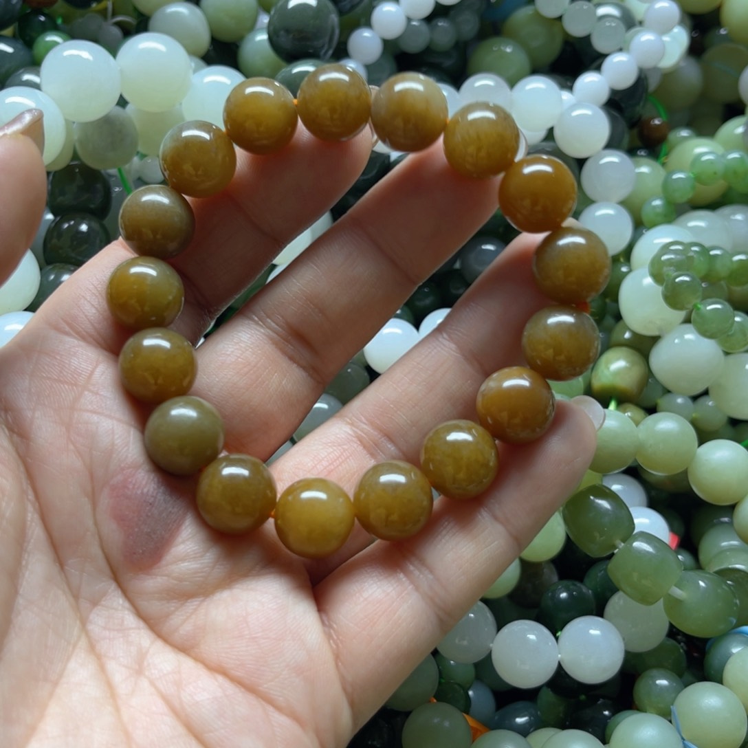 和田玉手链未镶嵌