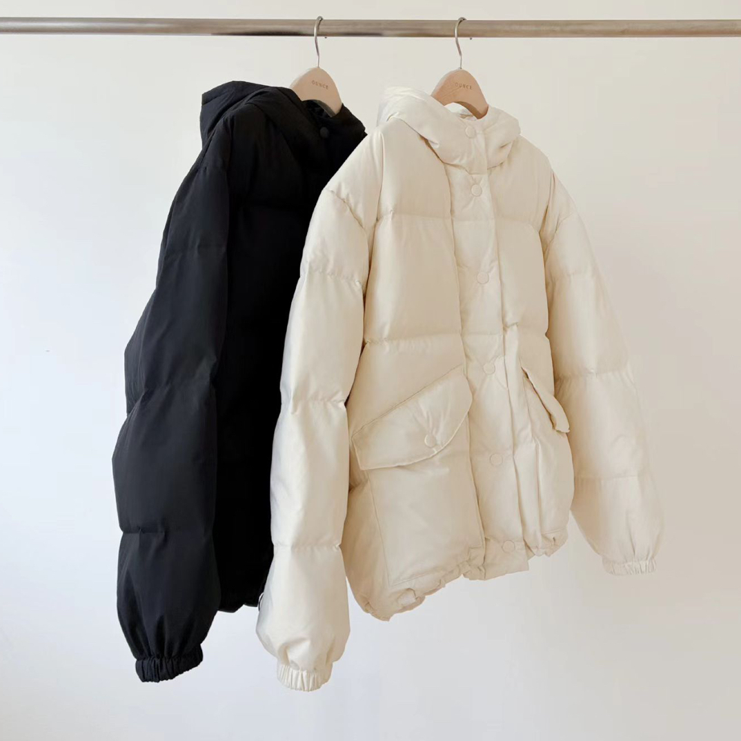 东大门 25新款 ou连帽暖暖外套 （no退no换）