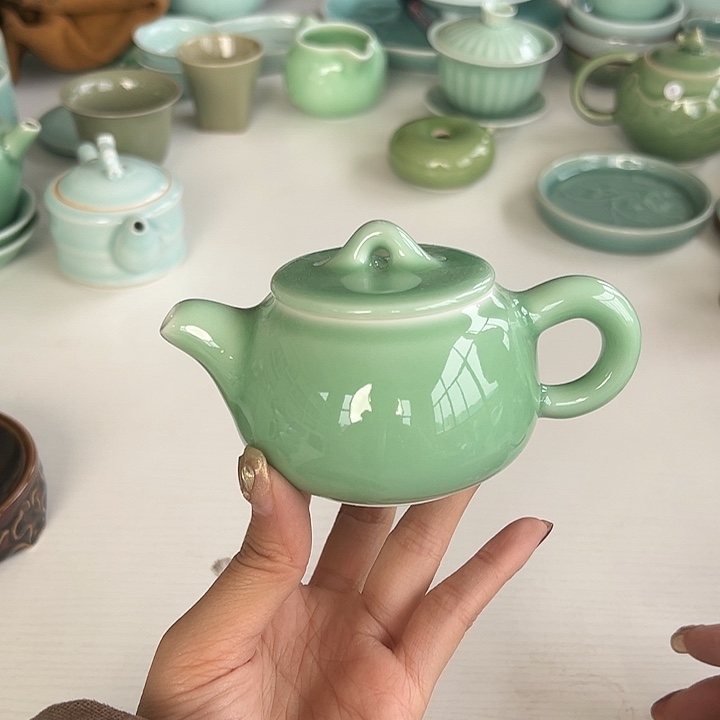 小米茶器龙泉青瓷