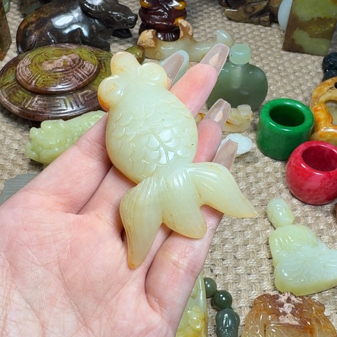 白玉菩提吊坠挂件