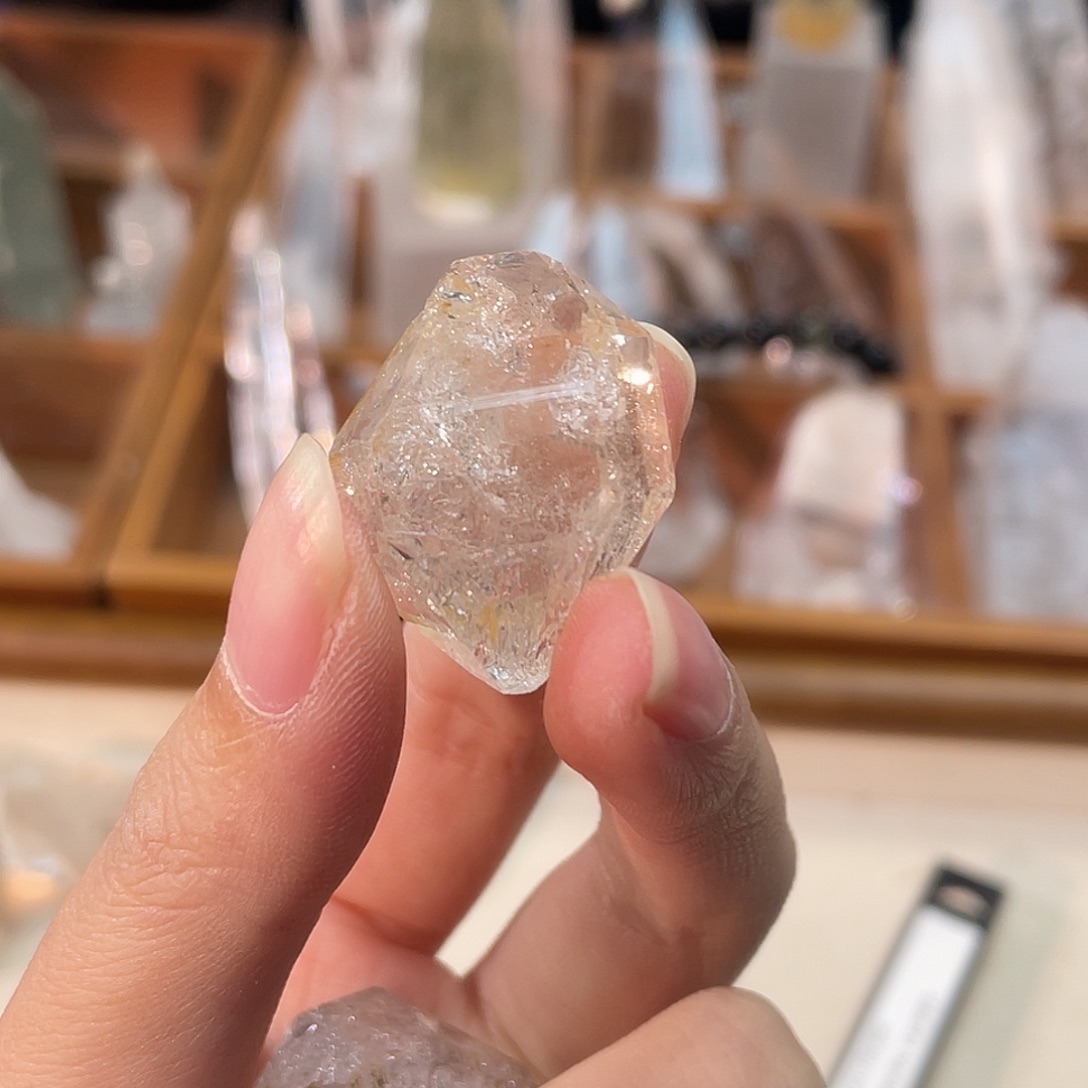 水晶手串未镶嵌骸骨水晶 106号