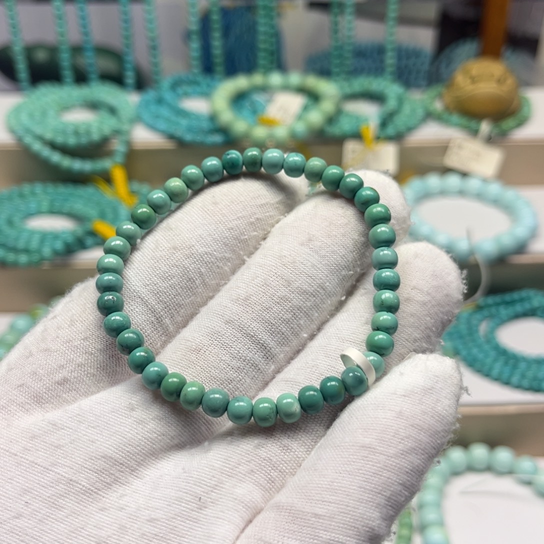 绿松石未镶嵌手链