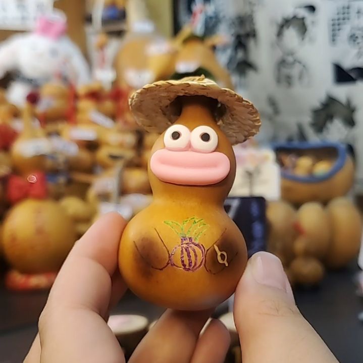 手作可爱治愈小葫芦（微微瑕）—8车—紫洋葱的小葫芦摆件