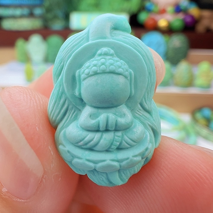 未镶嵌绿松石项链