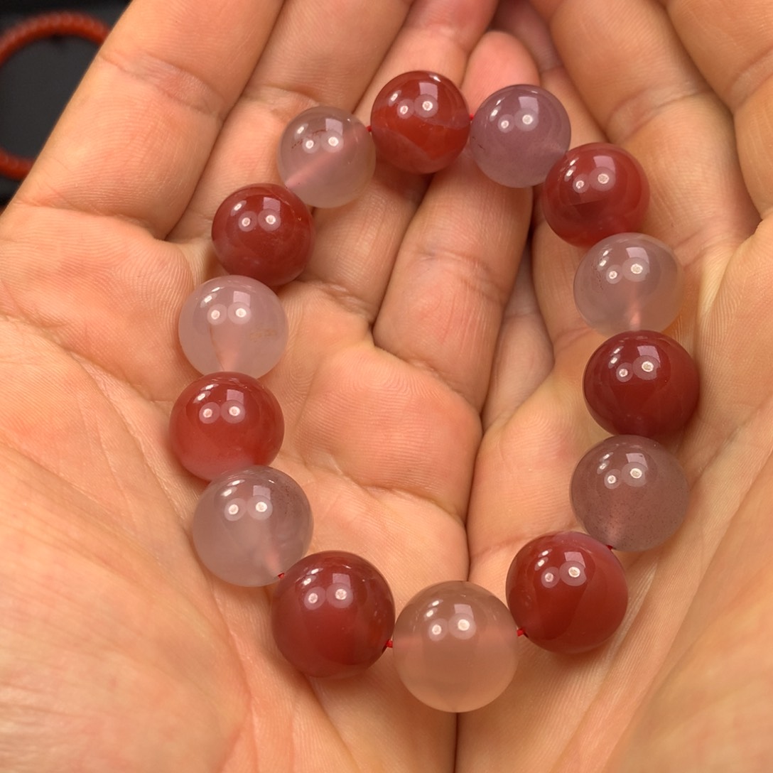 南红玛瑙珠子未镶嵌k*i