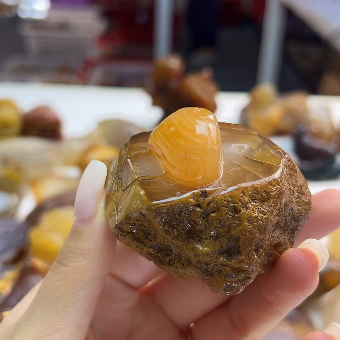 玛瑙/玉髓未镶嵌颈饰