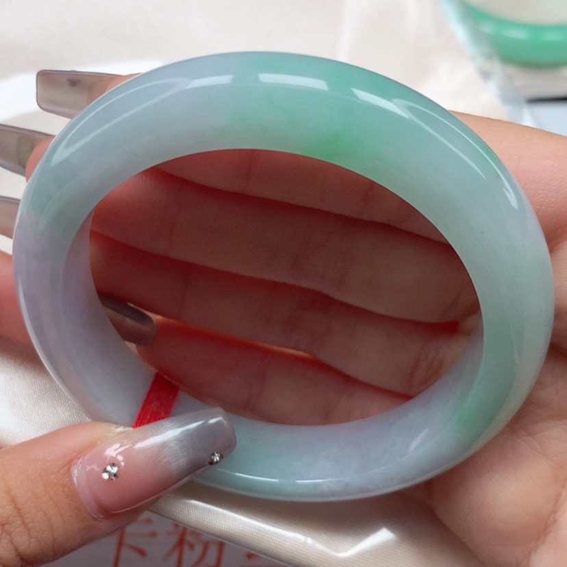 【闪购商品】翡翠手镯未镶嵌57圈