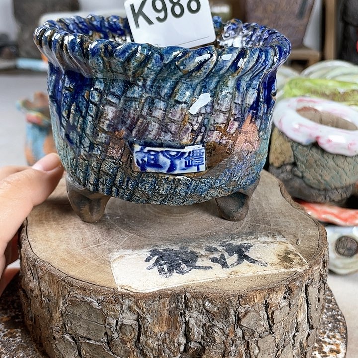 紫砂花盆开播福利 陶瓷花盆