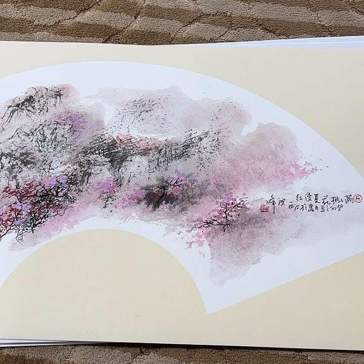 国画花鸟的翅膀和翅膀是一样