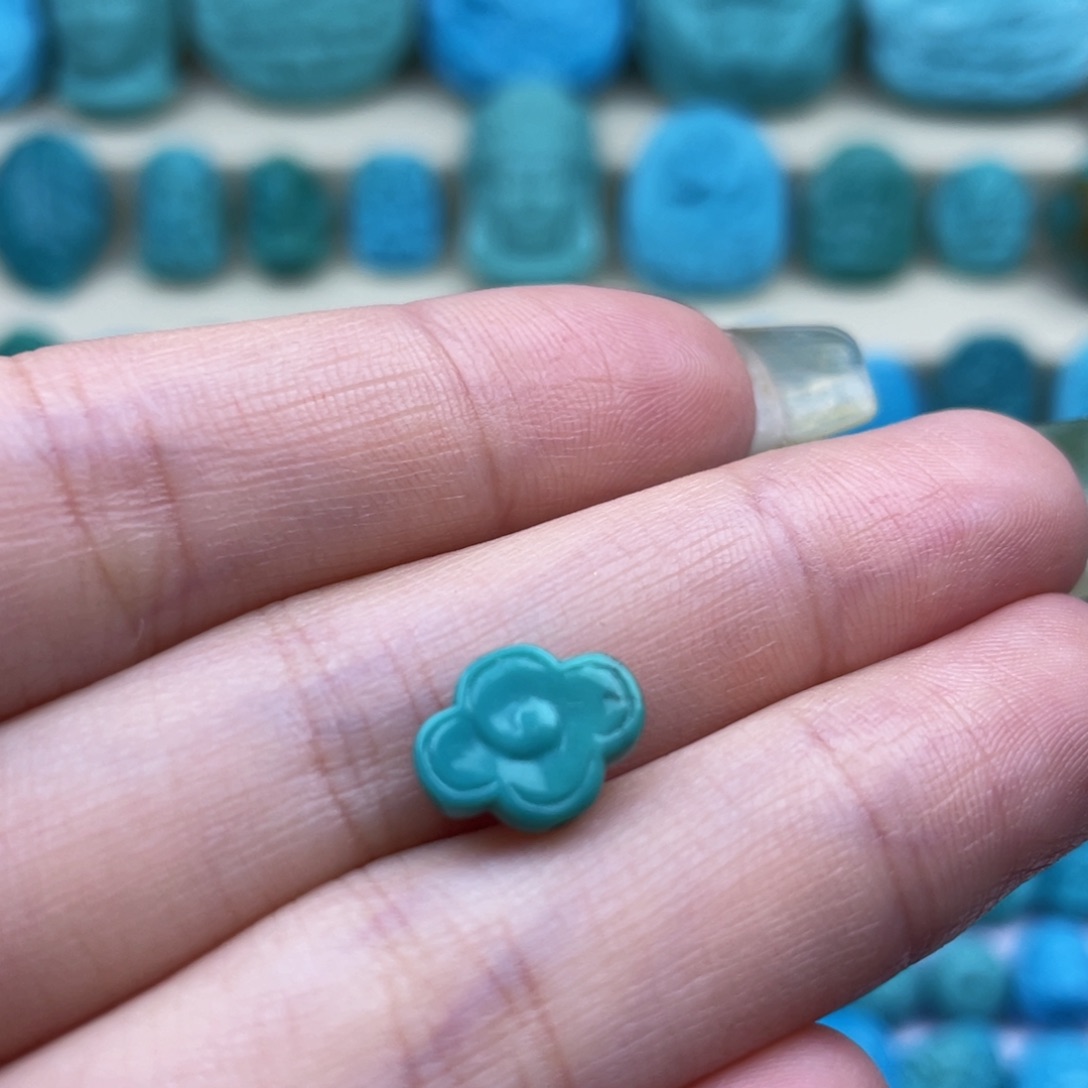 绿松石珠宝奇石未镶嵌