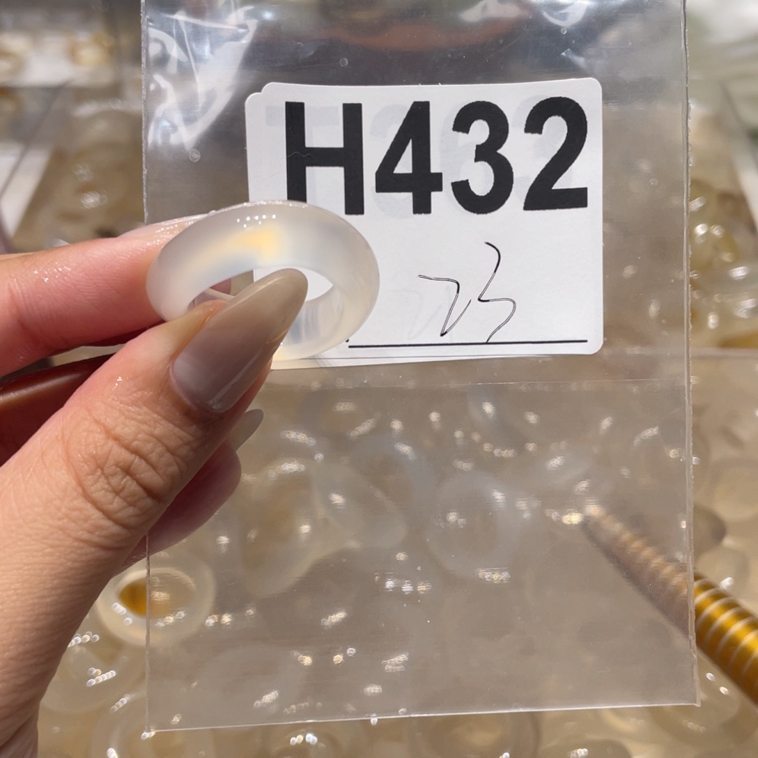 玛瑙/玉髓未镶嵌戒指432