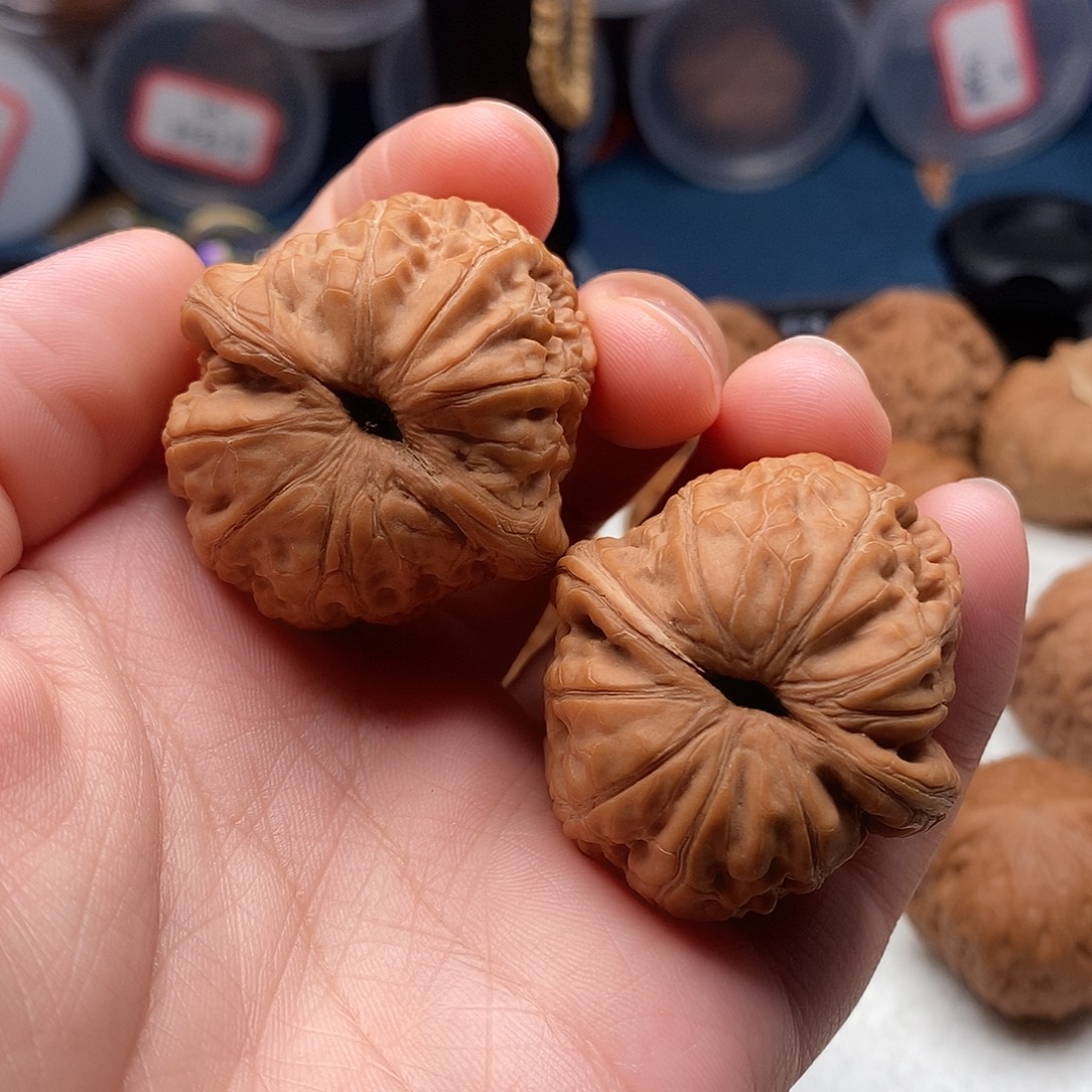 山***谷40尺寸元宝文玩核桃