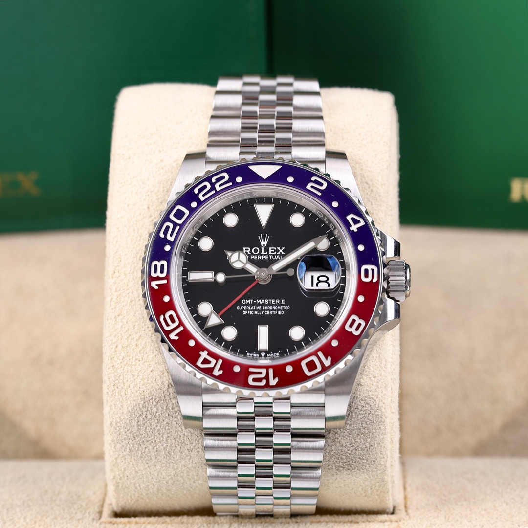 95新 Rolex/劳力士  126710 可乐圈 40mm 精钢材质 2020年保卡
