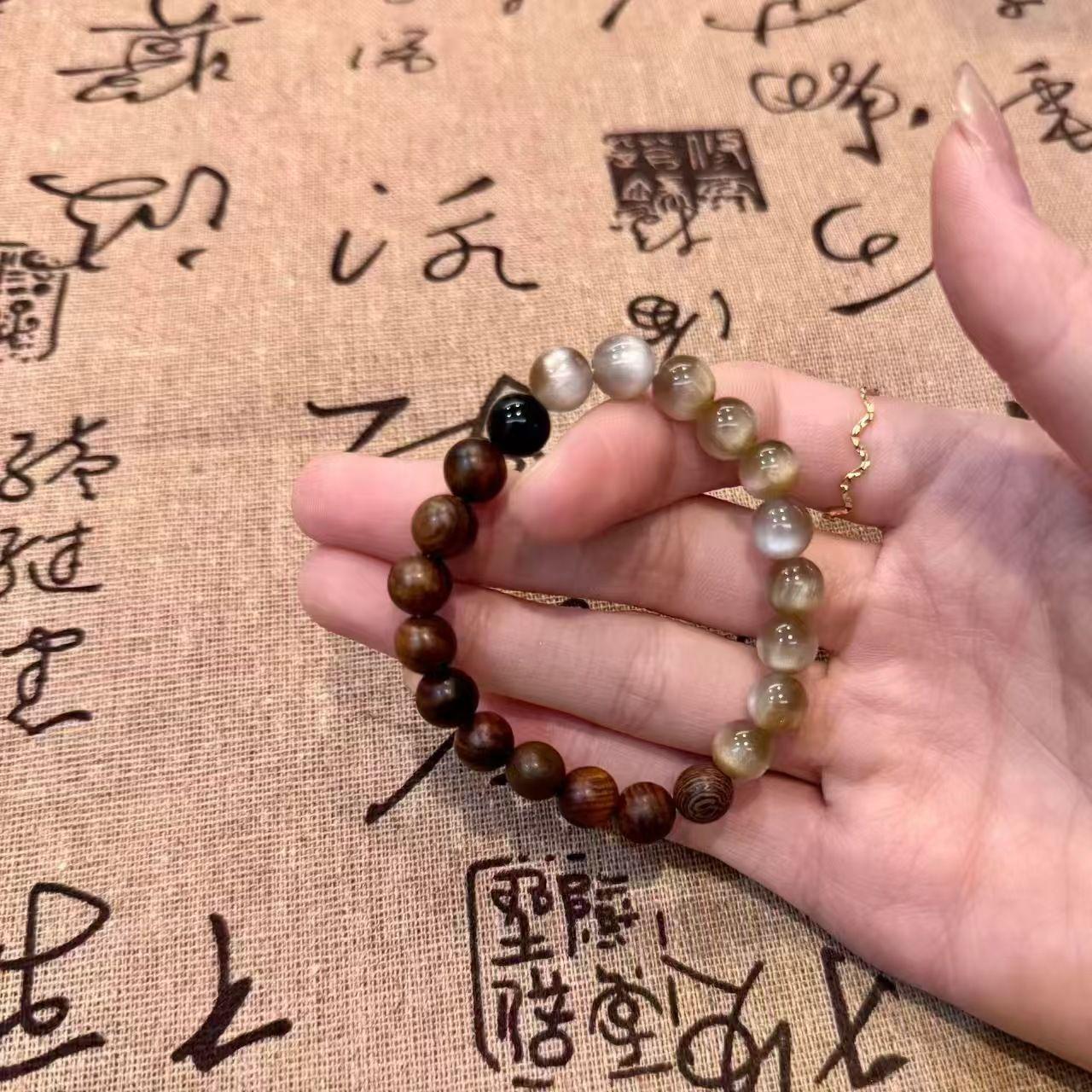 S901工艺品精品文玩木串单圈 （孤品）无礼盒