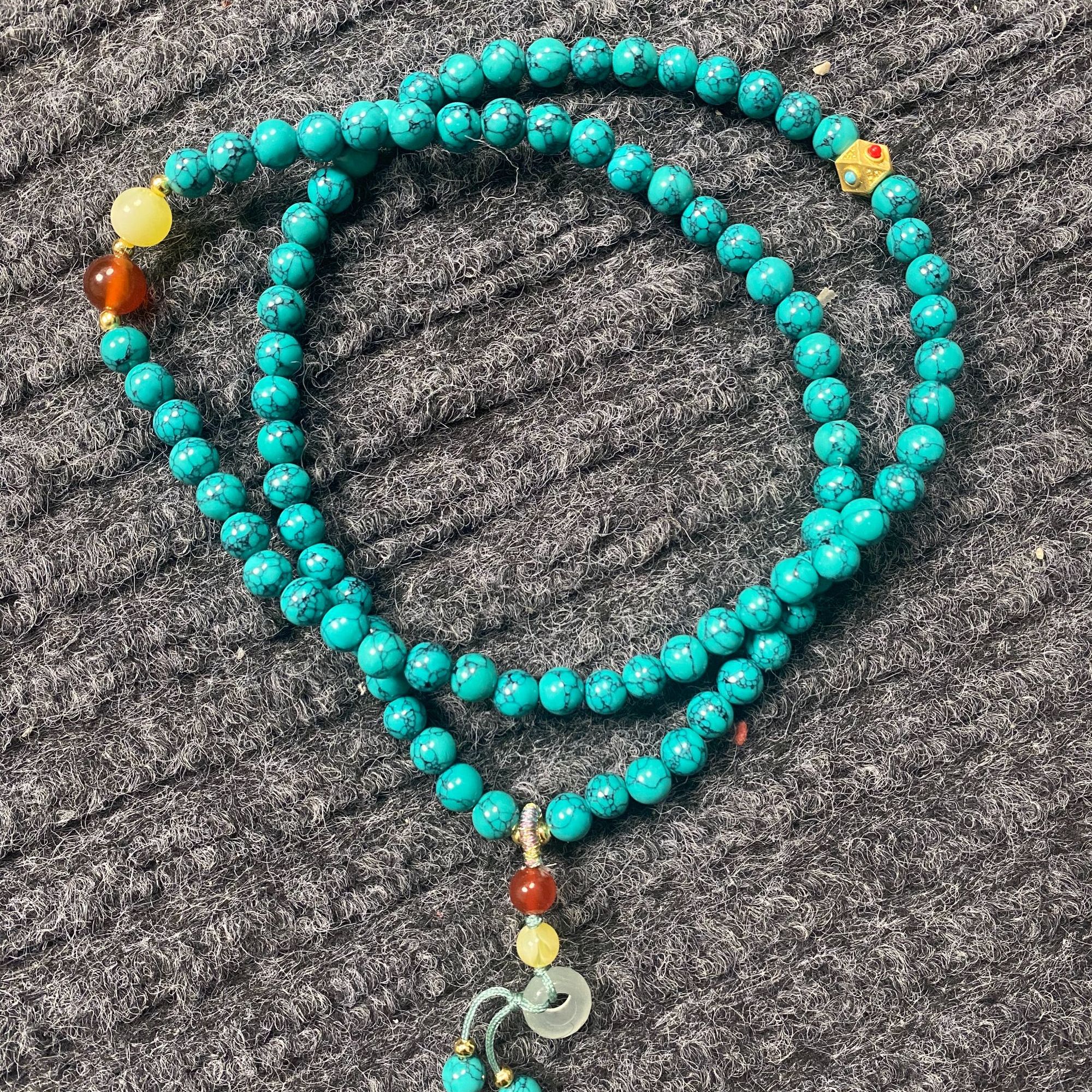 【飞姐精品推荐】铁线绿项链D99927