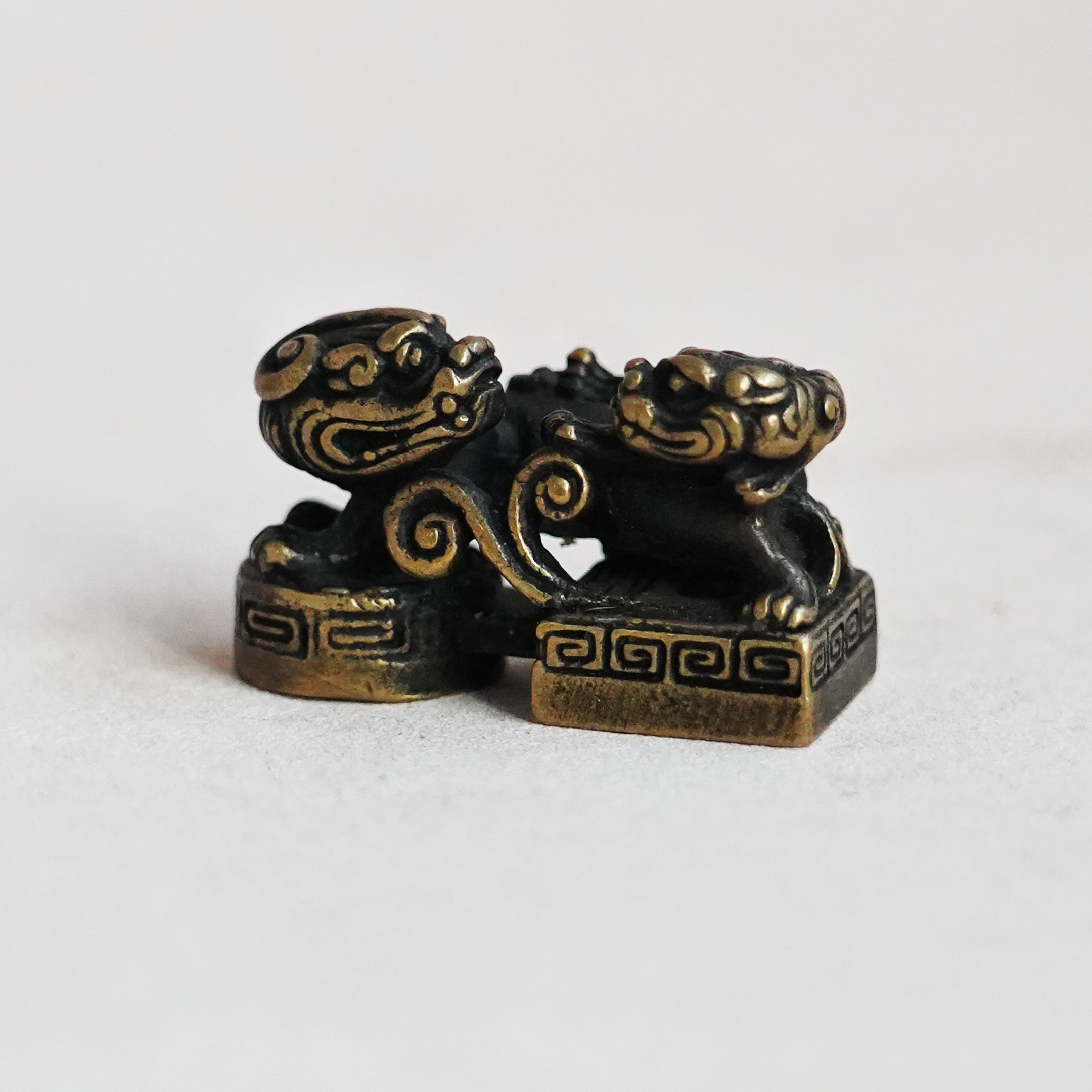 文华开物第24期拍品 15 民国 鎏金镇尺