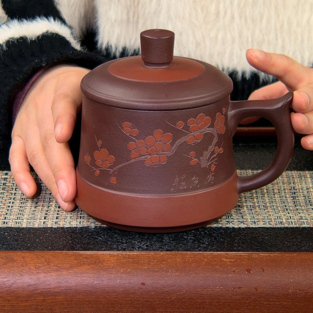 【闪购商品】绿泥茶杯高货放漏
