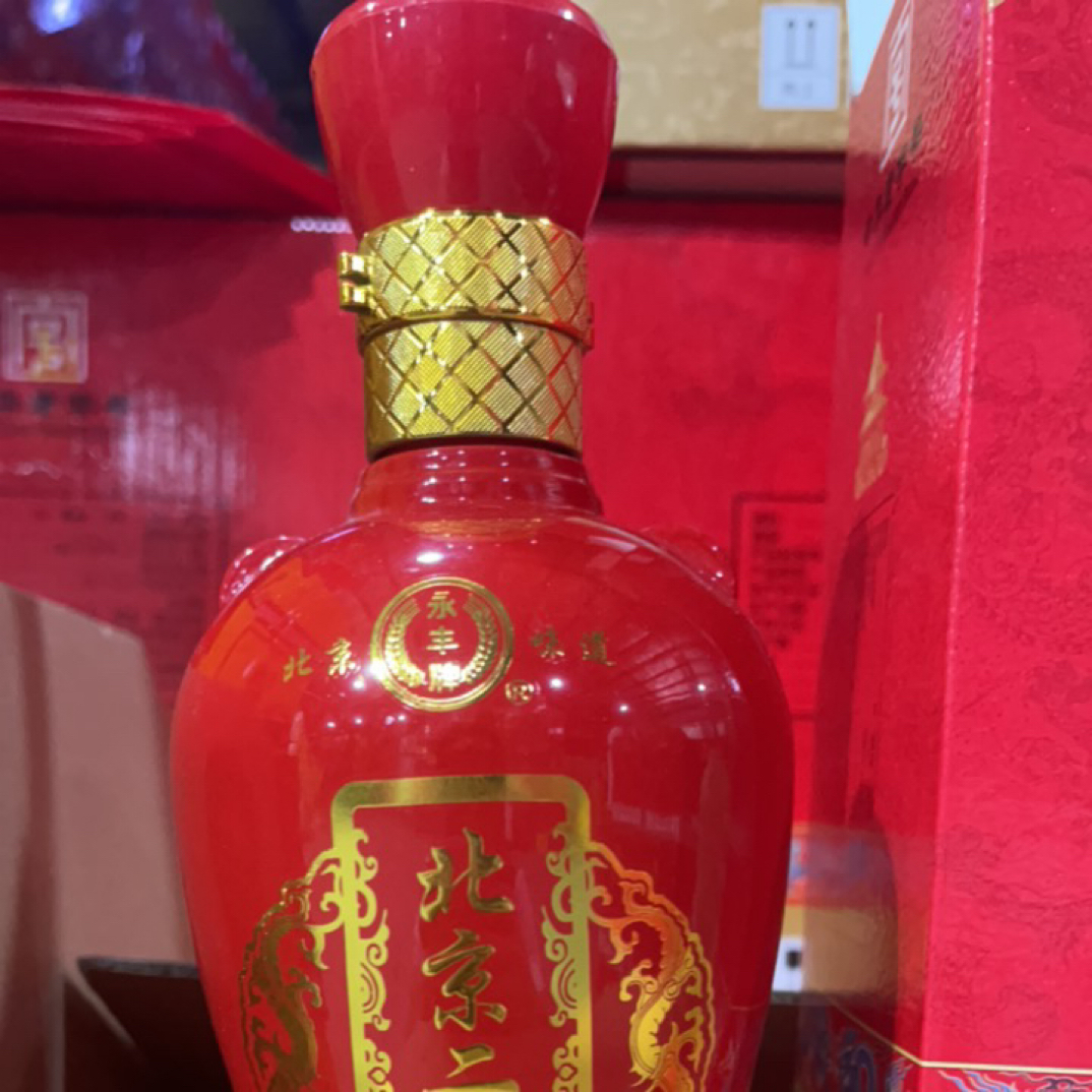 永丰永丰北京二锅头吉祥如意42度一箱6瓶白酒