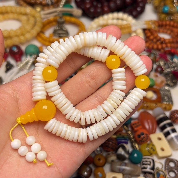 泥塑藏式风格搭配108