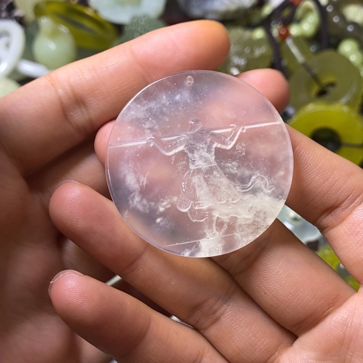 岫玉岫玉挂件未镶嵌