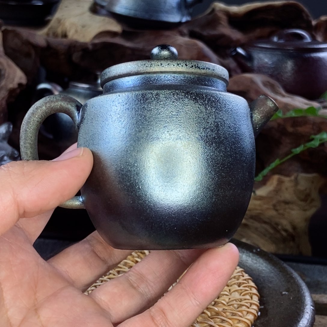 建水紫陶柴烧茶具