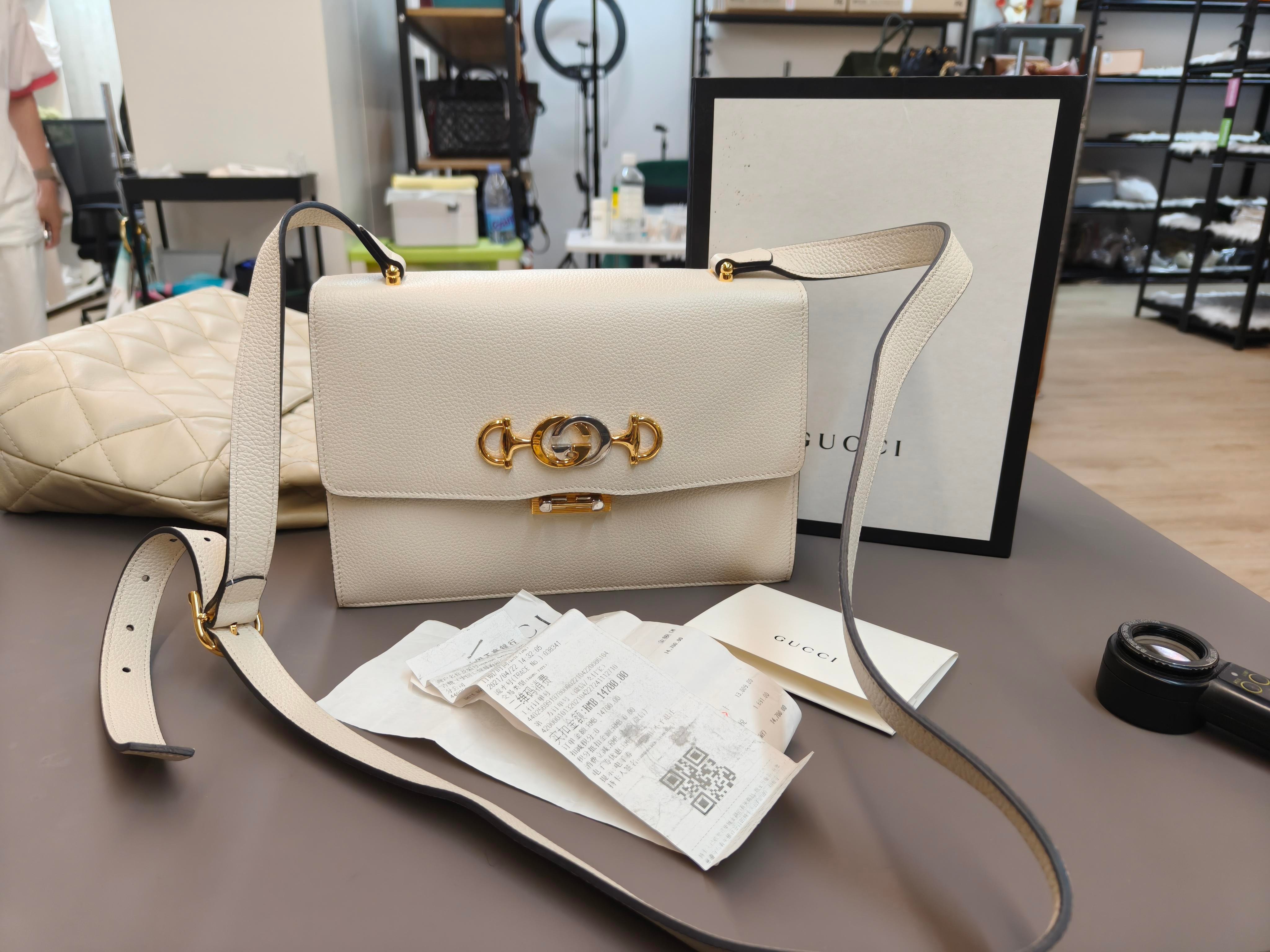 99新 GUCCI/古驰 /夏vv1109/单肩包/16350859