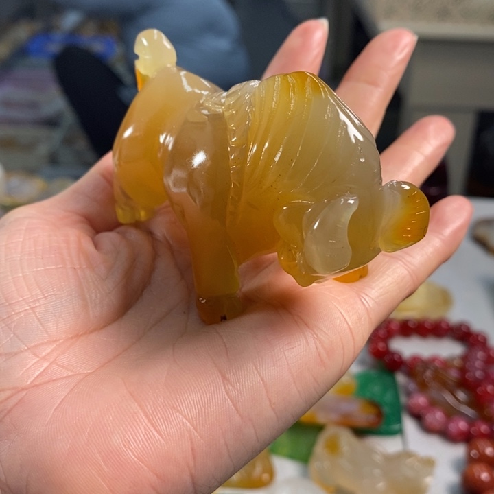 玛瑙/玉髓吊坠(不含链)未镶嵌
