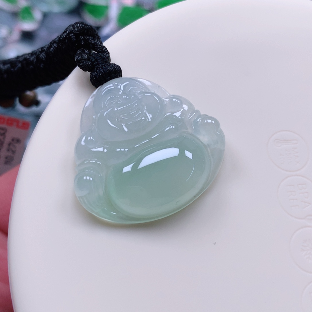 颈饰未镶嵌翡翠天然翡翠