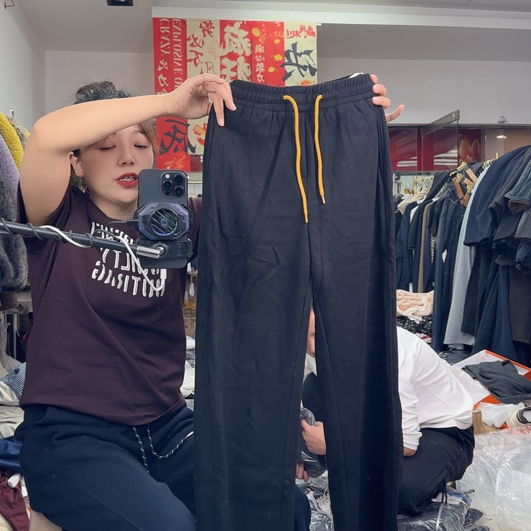 872加绒羊绒弯刀裤