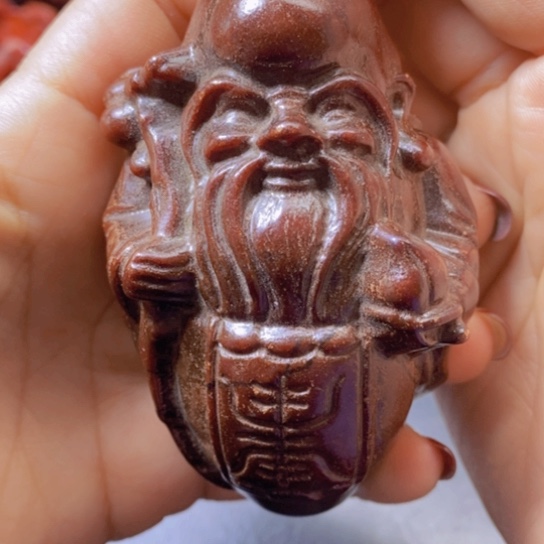 白玉菩提吊坠摆件