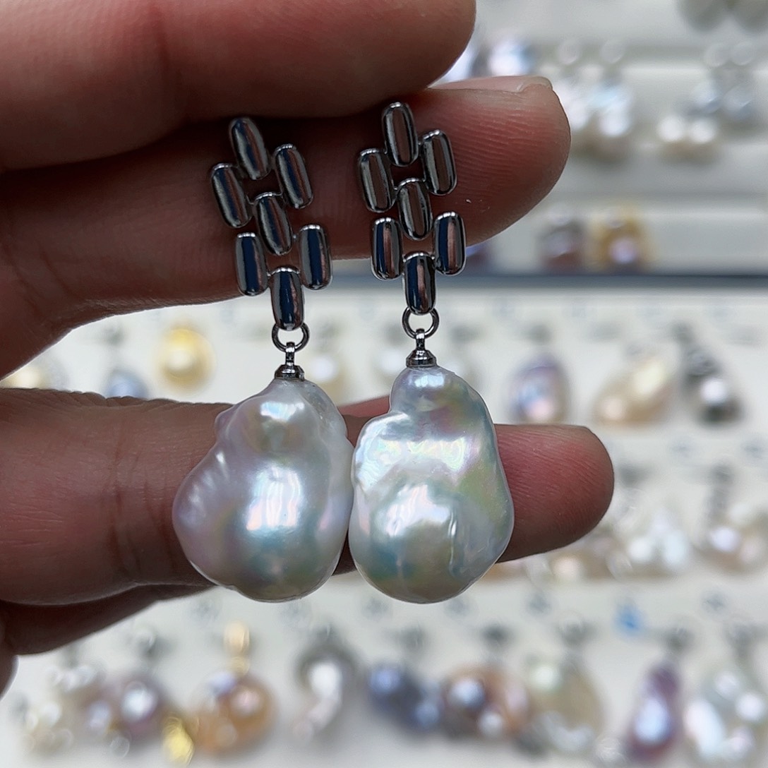 淡水珍珠吊坠(不含链)未镶嵌17