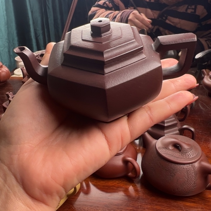 紫砂茶壶~****~紫泥雪华