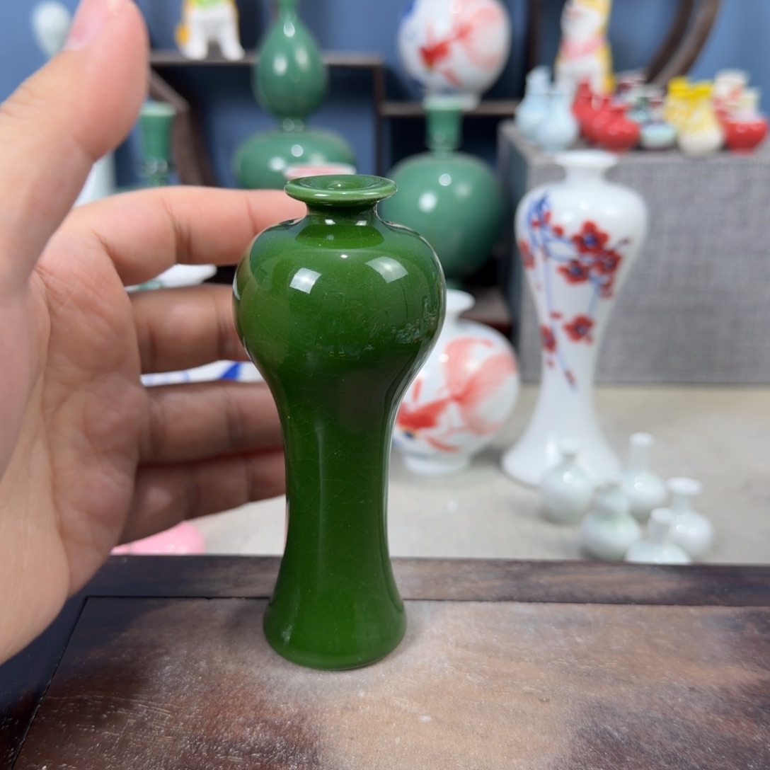 陶瓷手工小花器摆件